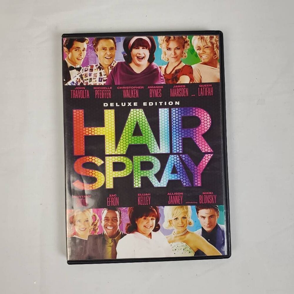 Hairspray (DVD, 2007 Deluxe Edition) Musical Comedy Travolta Pfeiffer